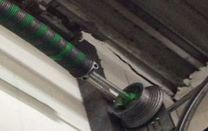 Broken Torsion spring garage door Kent