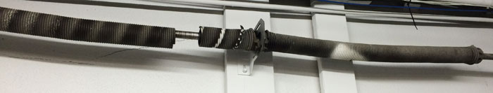 Broken Torsion spring Kent